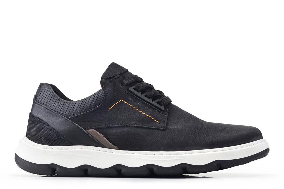 Siyah Bağcıklı Erkek Günlük Ayakkabı