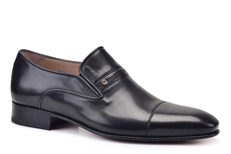 Siyah Klasik Erkek Kösele Ayakkabı