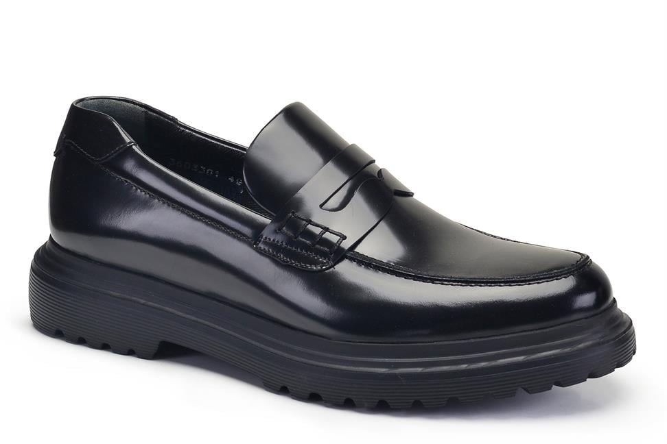 Siyah Açma Erkek Günlük Ayakkabı