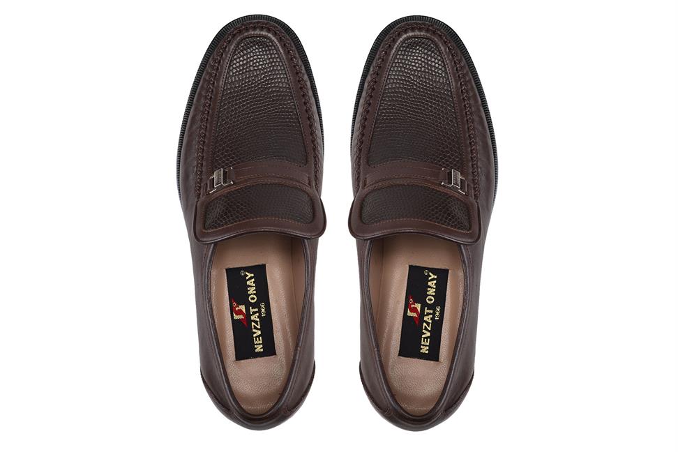 Kahverengi Bağcıksız Erkek Günlük Ayakkabı