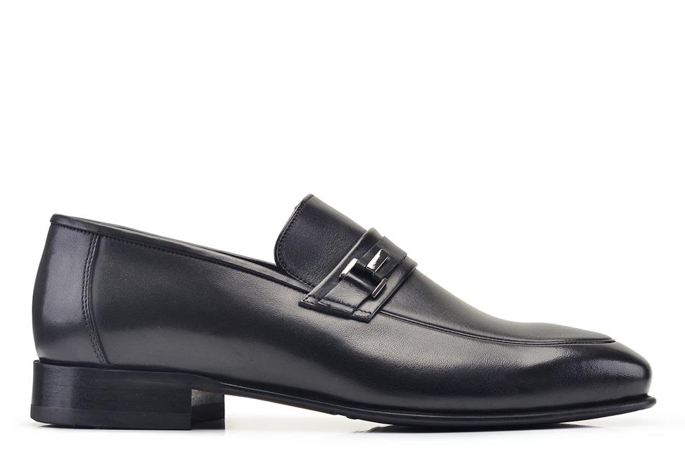 Siyah Neolit Erkek Klasik Ayakkabı