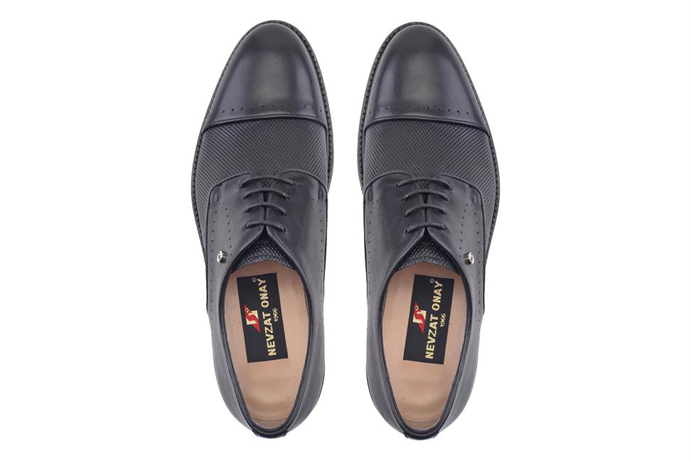 Siyah Bağcıklı Erkek Günlük Ayakkabı