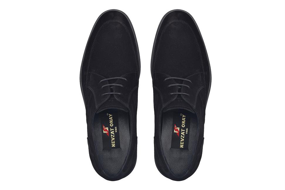 Siyah Süet Günlük Erkek Casual Ayakkabı
