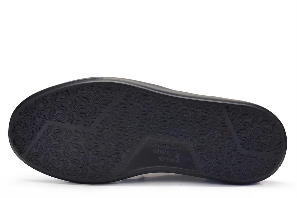 Siyah Bağcıklı Erkek Sneaker Ayakkabı