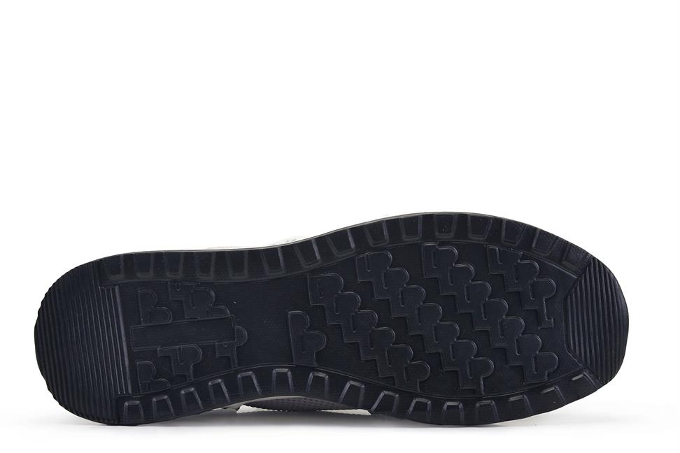 Gri Triko Bağcıksız Erkek Yazlık Ayakkabı