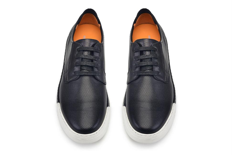 Siyah Bağcıklı Erkek Günlük Ayakkabı