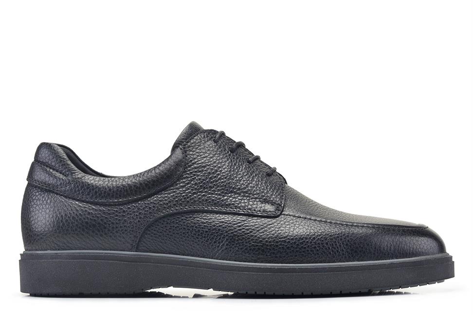 Siyah Bağcıklı Erkek Günlük Ayakkabı