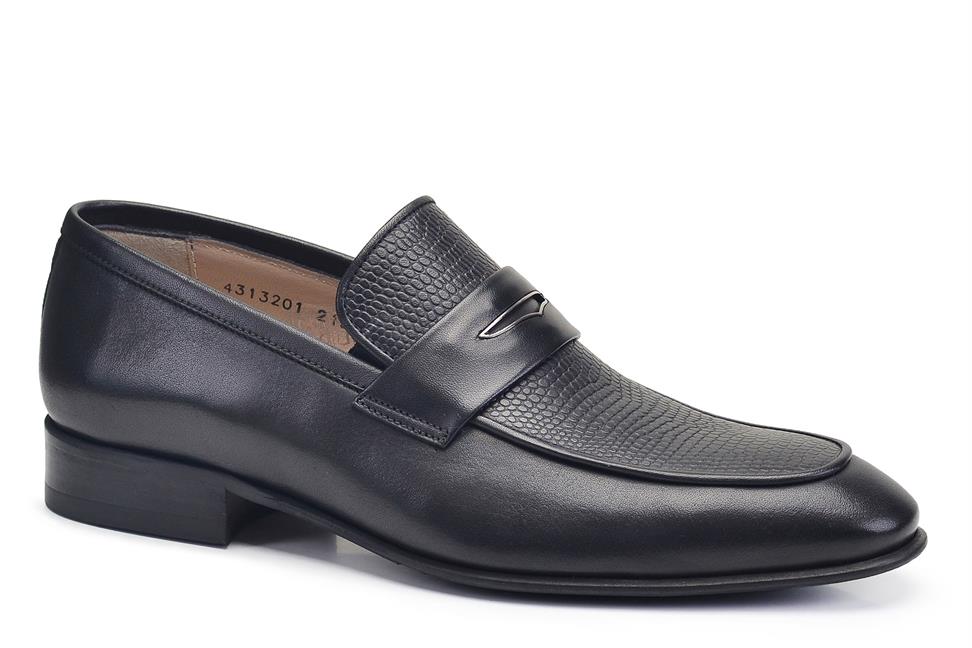 Siyah Neolit Erkek Ayakkabı -21571-