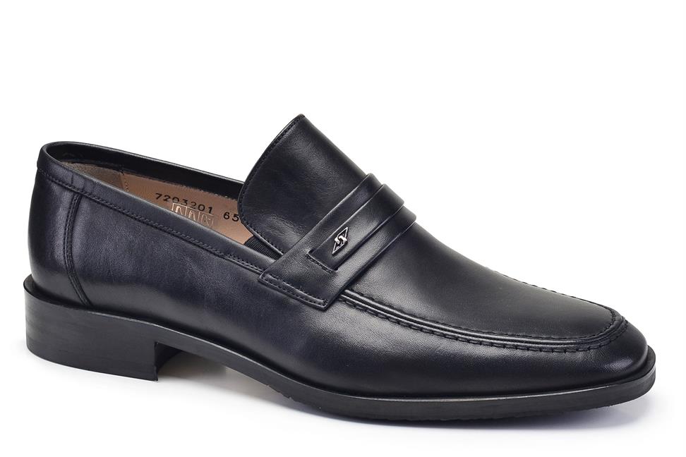 Siyah Bağcıksız Kışlık Ayakkabı -65871-