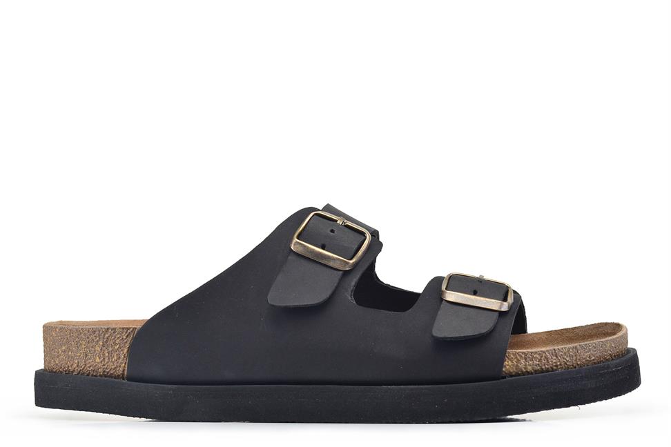 Siyah Tokalı Terlik