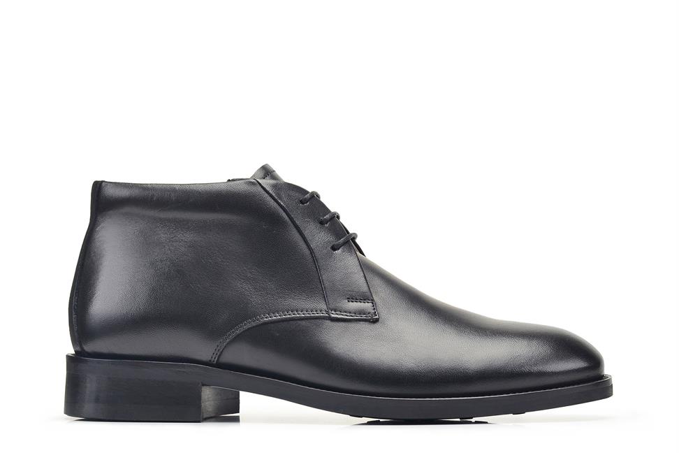 Siyah Klasik Chukka Bot