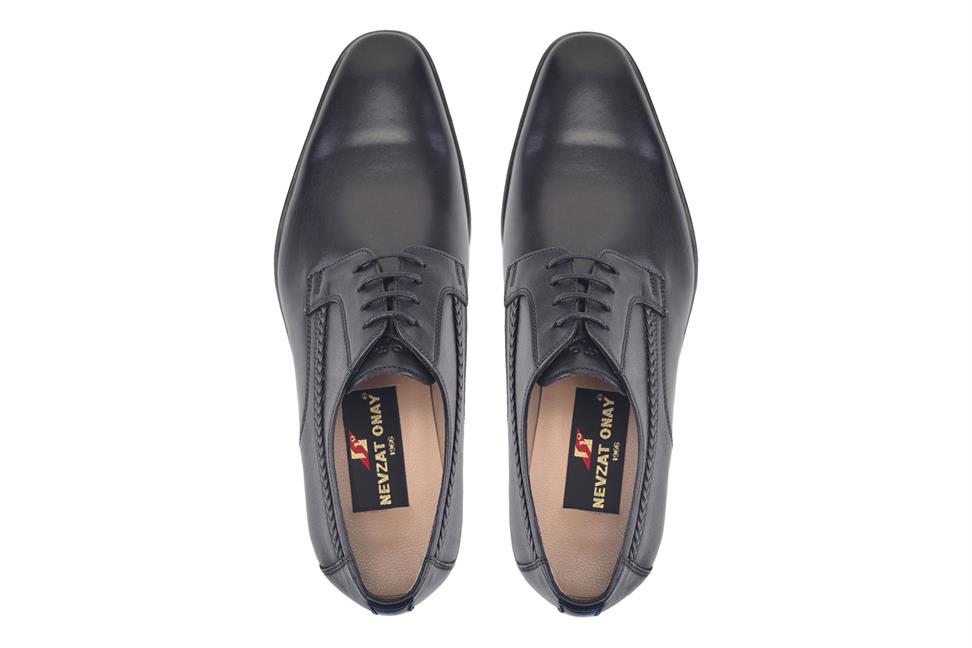 Siyah Bağcıklı Neolit Erkek Ayakkabı -72111-