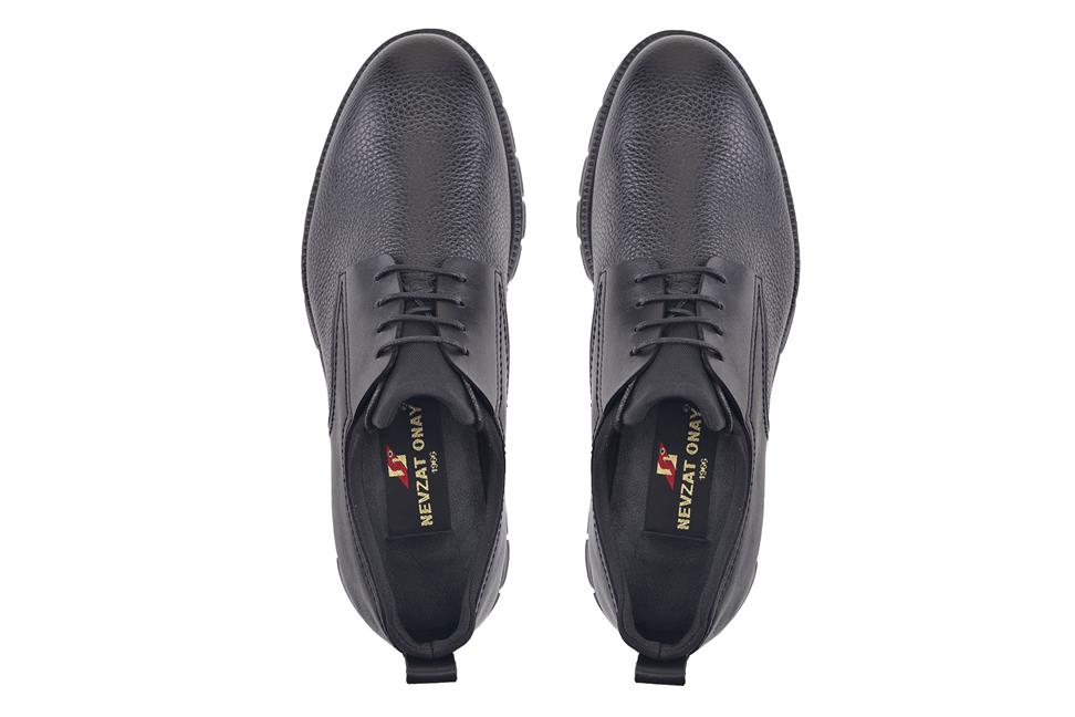 Siyah Bağcıklı Erkek Günlük Ayakkabı