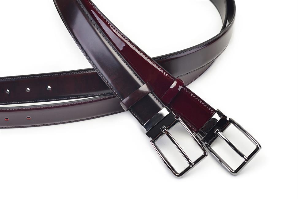 Bordo Rugan Erkek Kemer