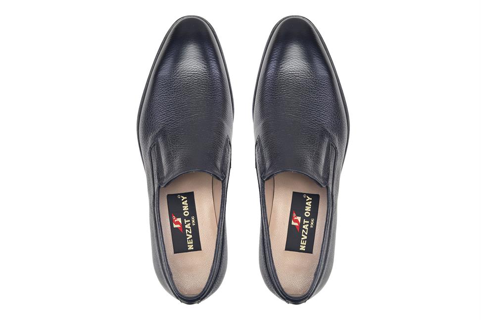 Siyah Bağcıksız Termo Erkek Ayakkabı -02692-