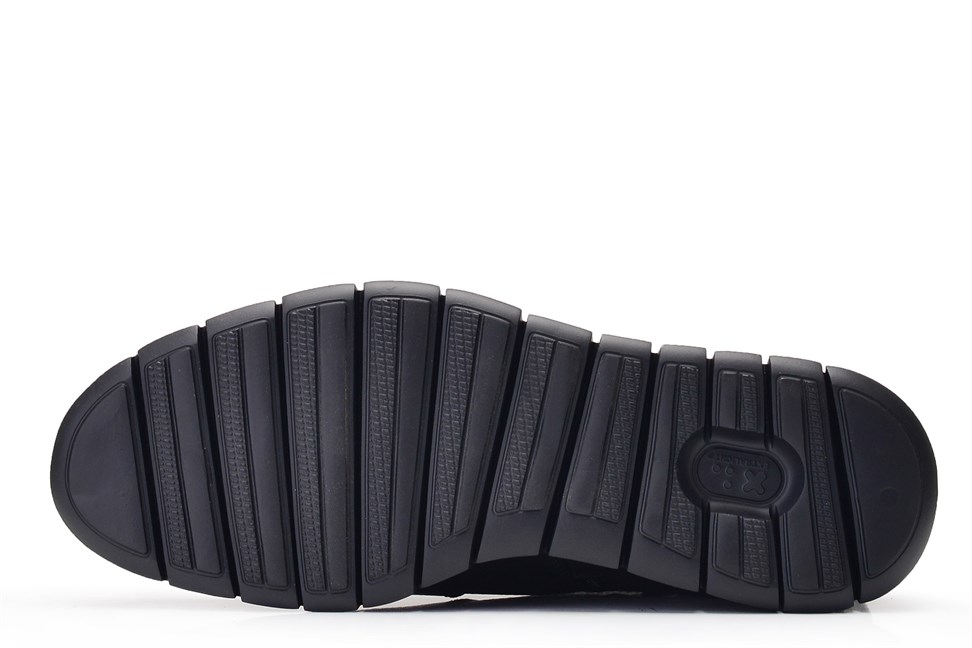 Deri Siyah Günlük Chelsea Erkek Bot