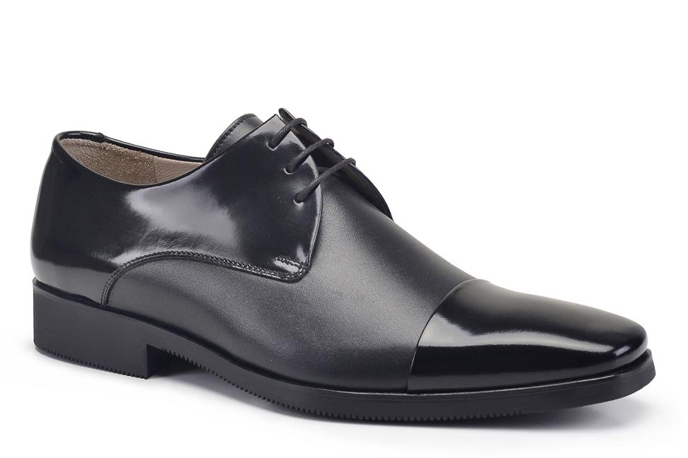 Siyah Bağcıklı Termo Erkek Ayakkabı -60652-