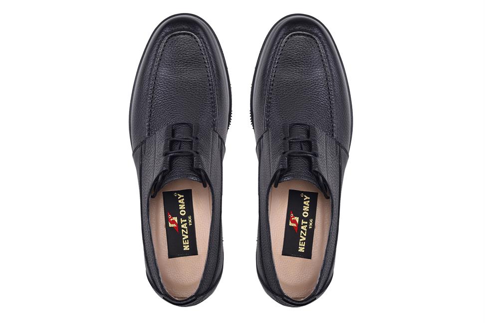 Siyah Bağcıklı Erkek Günlük Ayakkabı