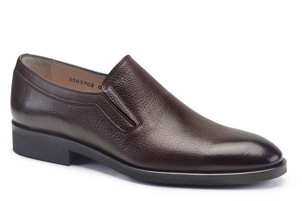 Kahverengi Bağcıksız Termo Erkek Ayakkabı -02693-