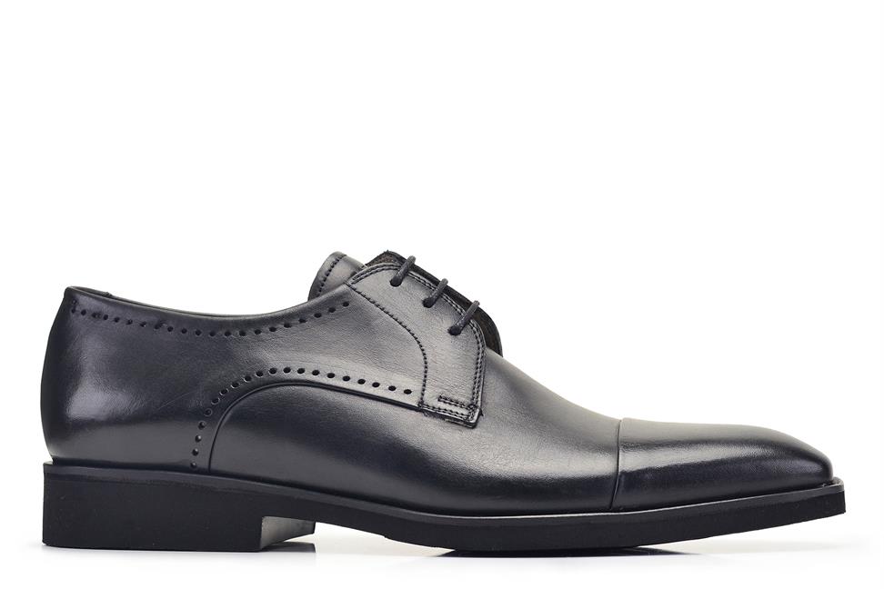 Siyah Bağcıklı Erkek Günlük Ayakkabı