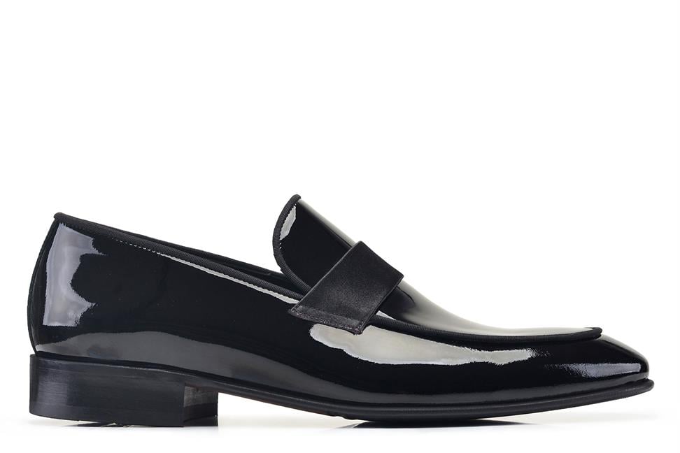 Siyah Neolit Erkek Klasik Ayakkabı