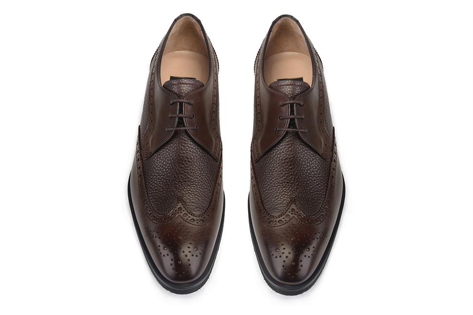 Kahverengi Bağcıklı Erkek Günlük Ayakkabı