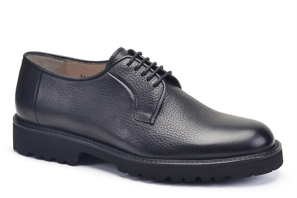 Siyah Bağcıklı Erkek Günlük Ayakkabı