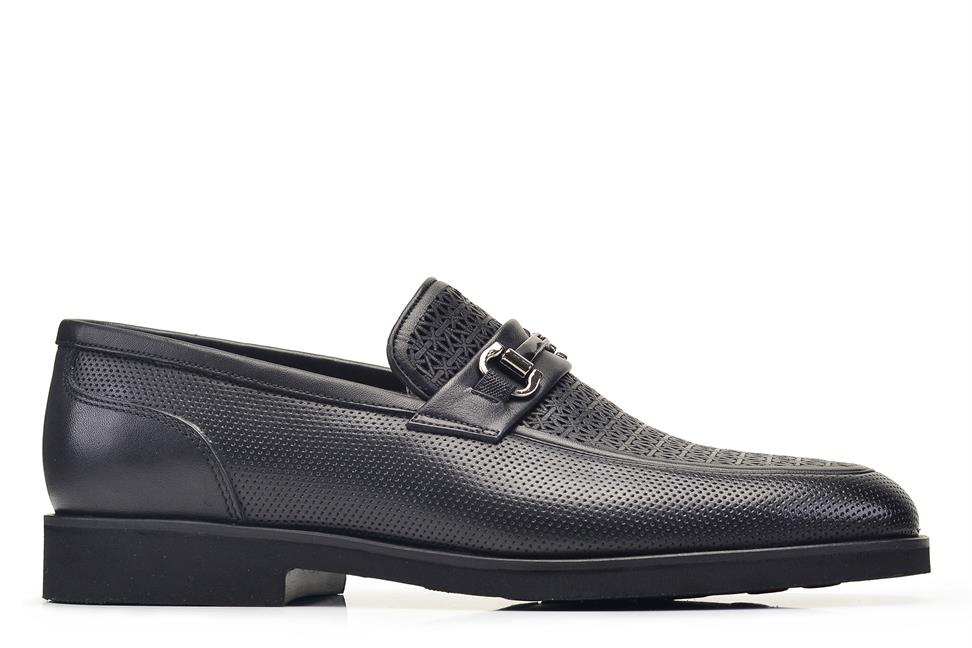 Siyah Günlük Loafer Erkek Ayakkabı