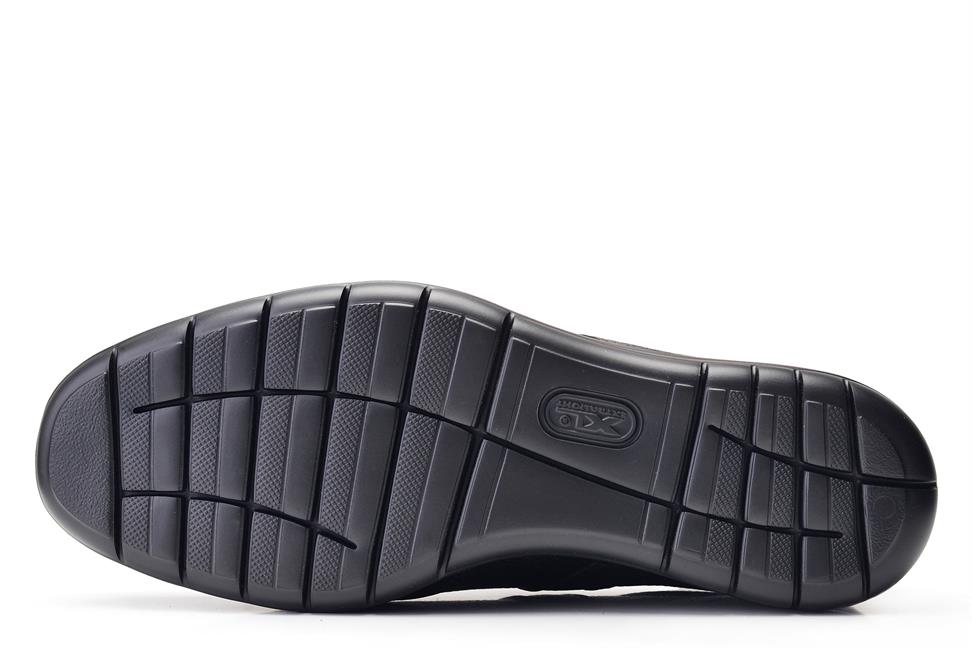 Siyah Bağcıksız Erkek Günlük Ayakkabı