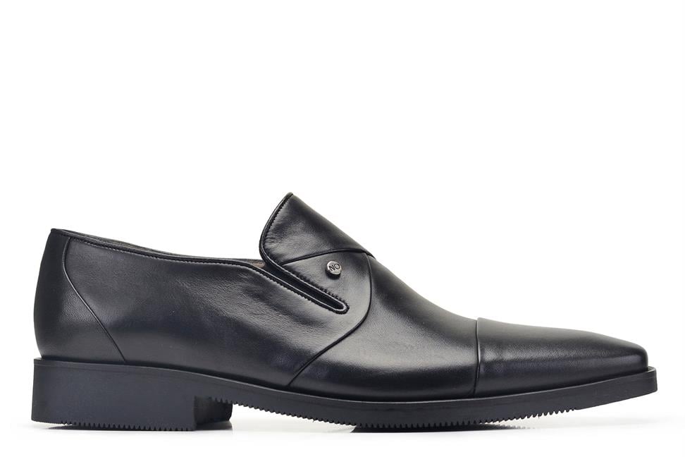 Siyah Termo Loafer Erkek Ayakkabı -51003-