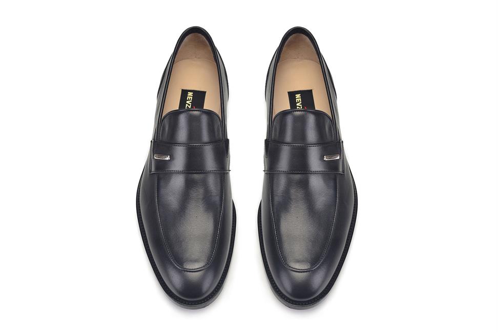 Siyah Loafer Erkek Klasik Ayakkabı