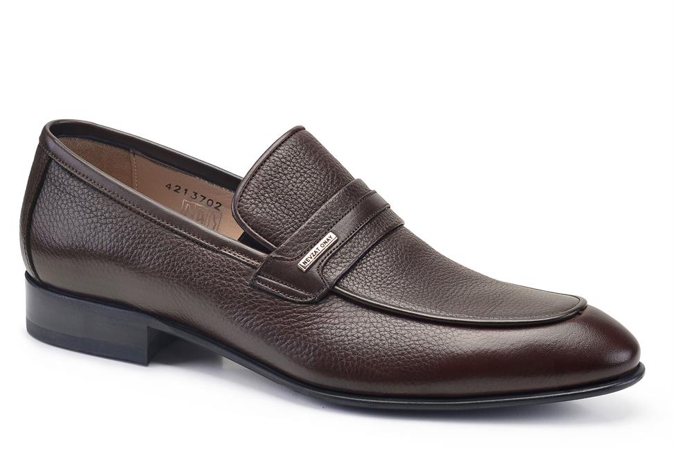 Kahverengi Bağcıksız Neolit Erkek Ayakkabı -84111-