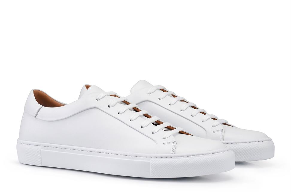 Beyaz Erkek Sneaker Ayakkabı