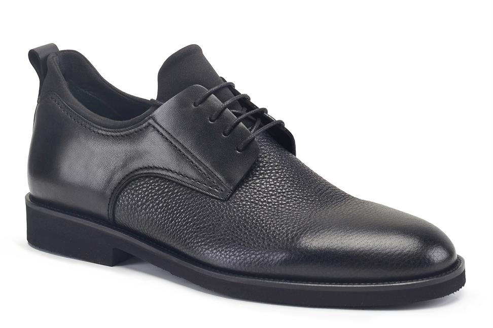 Siyah Bağcıklı Erkek Günlük Ayakkabı