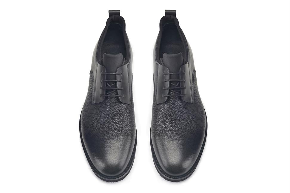 Siyah Bağcıklı Erkek Günlük Ayakkabı