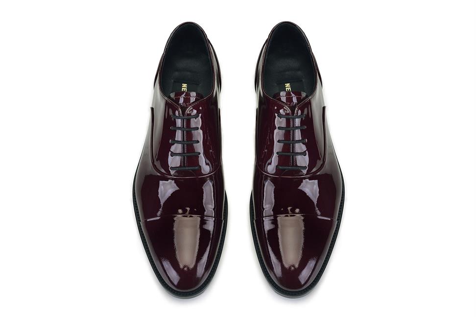 Bordo Erkek Klasik Ayakkabı