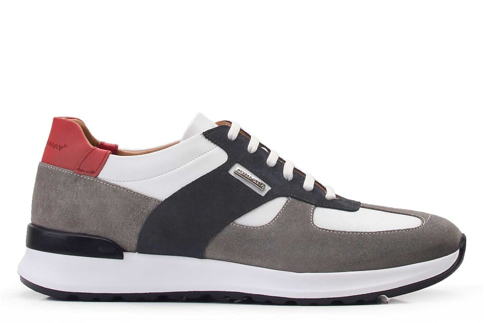 Hakiki Deri Vizon Erkek Sneaker Ayakkabı