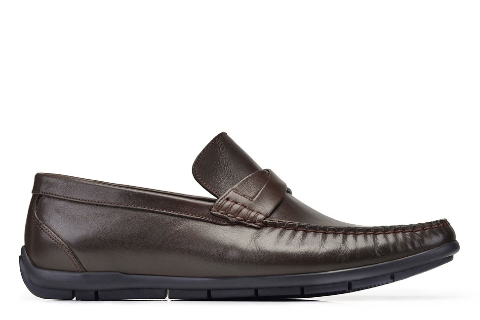 Kahverengi Günlük Loafer Erkek Ayakkabı -12241-