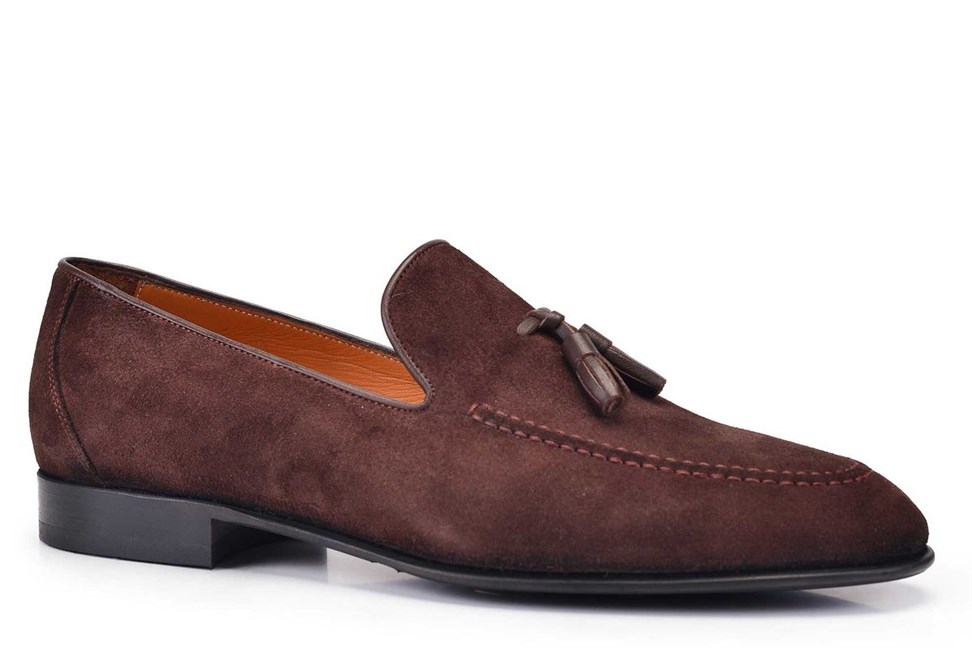 Kahverengi Günlük Neolit Erkek Loafer Ayakkabı