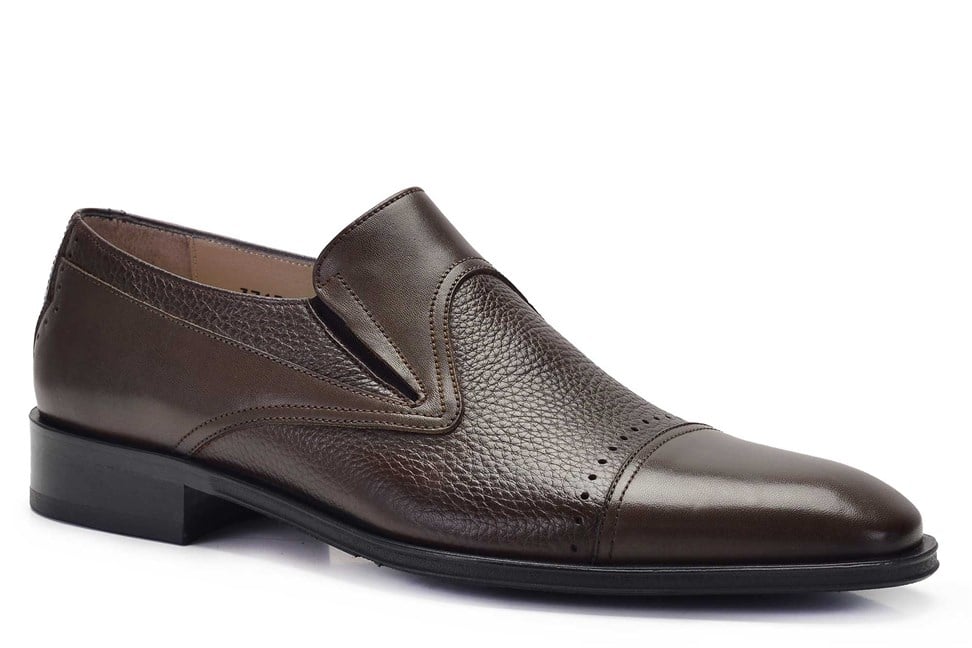 Kahverengi Günlük Neolit Erkek Loafer Ayakkabı