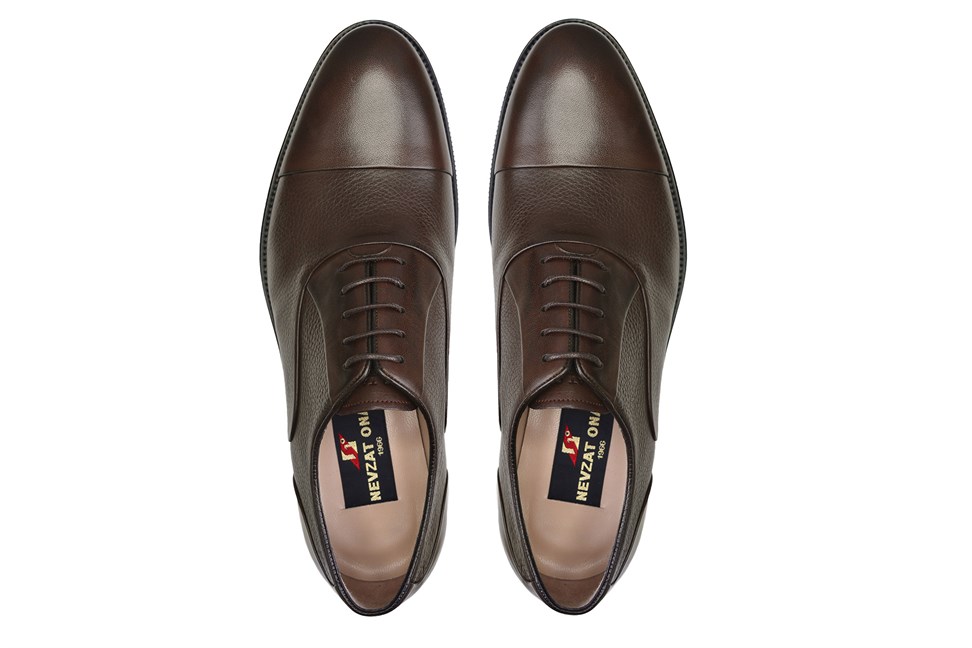 Kahverengi Kışlık Oxford Erkek Ayakkabı -11877-