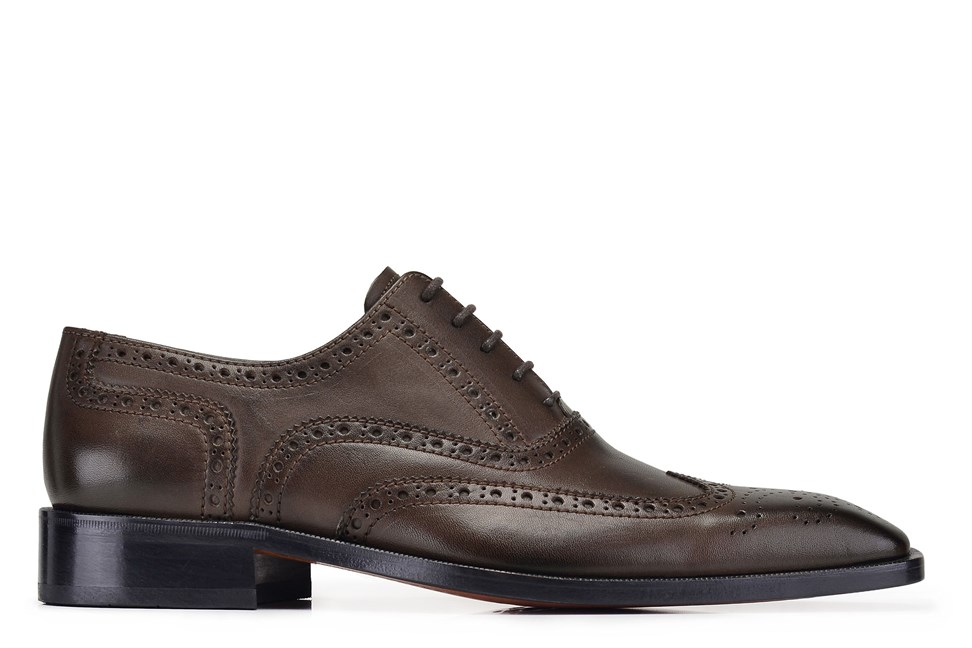 Kahverengi Erkek Klasik Ayakkabı