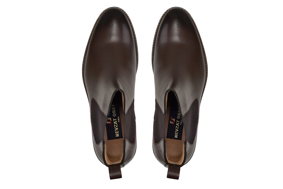 Kahverengi Klasik Chelsea Erkek Bot