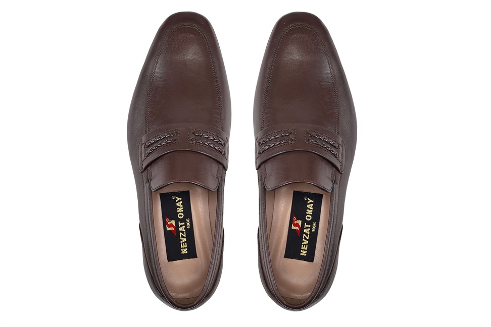 Kahverengi Erkek Klasik Ayakkabı