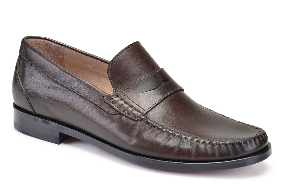 Kahverengi Erkek Rok Ayakkabı