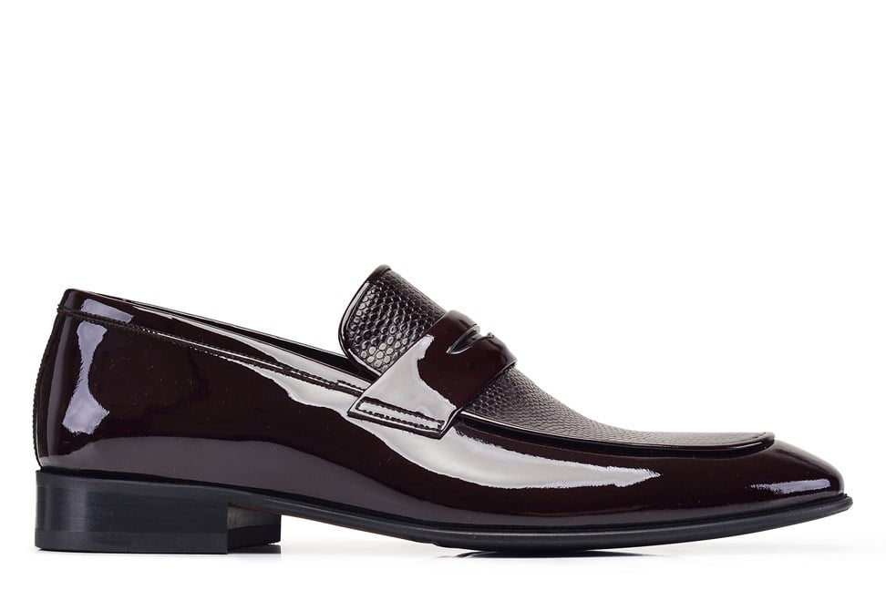 Kahverengi Neolit Erkek Loafer Ayakkabı