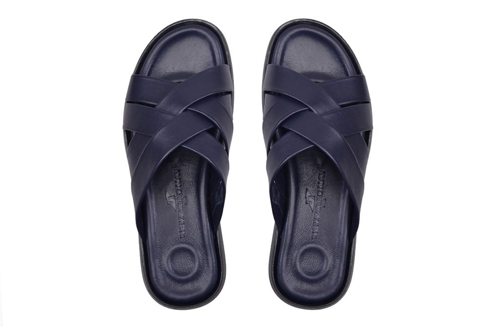 Lacivert Erkek Terlik