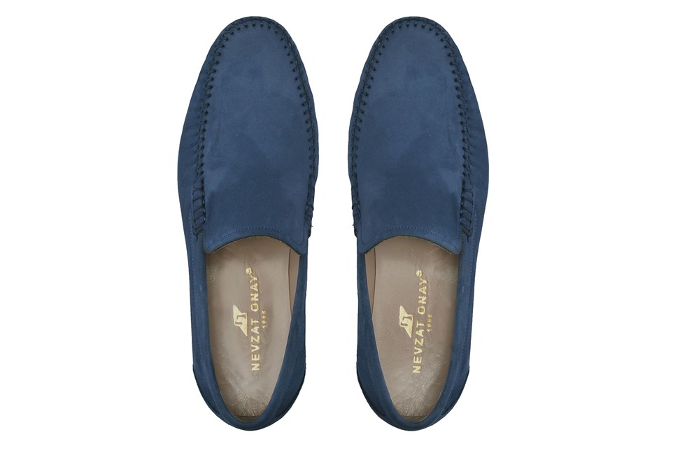Mavi Günlük Erkek Loafer Ayakkabı