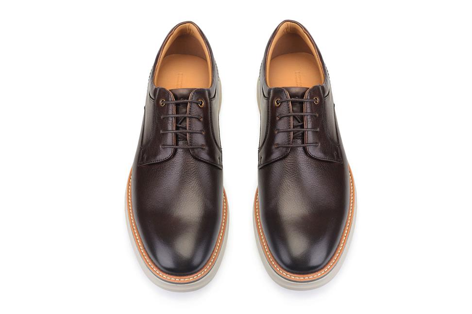 Kahverengi Bağcıklı Günlük Erkek Ayakkabı