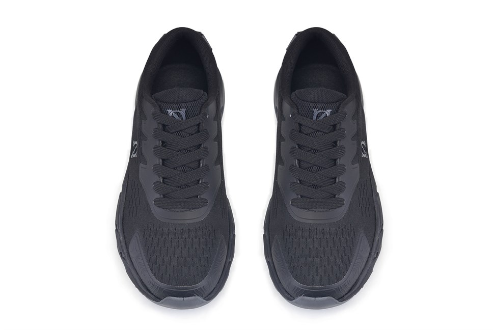 Siyah Bağcıklı Spor Ayakkabı